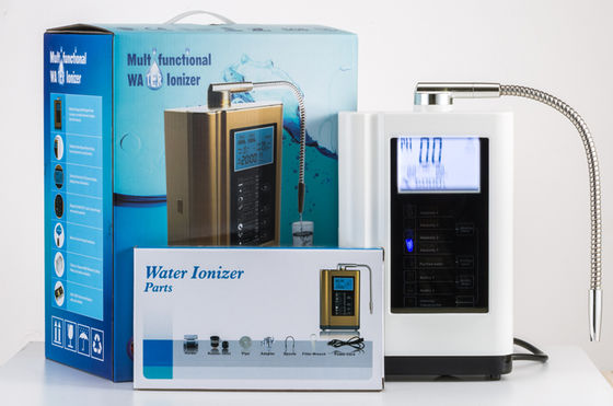 Alkaline Water Ionizer with pH Range 3.5-10.5 ORP +600- -500mv and Capacitive Touch Control