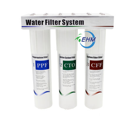 Activated Carbon Pre-filter with Granular Activated Carbon and KDF Process Media for Alkaline Water Ionizer